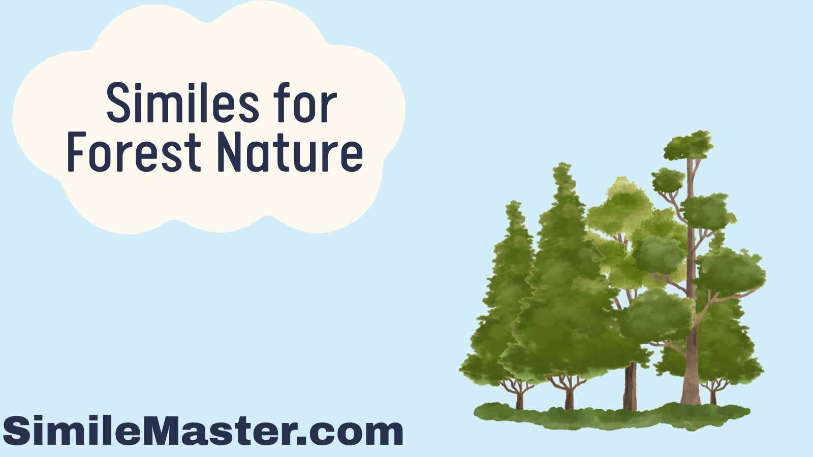 Similes for Forest Nature