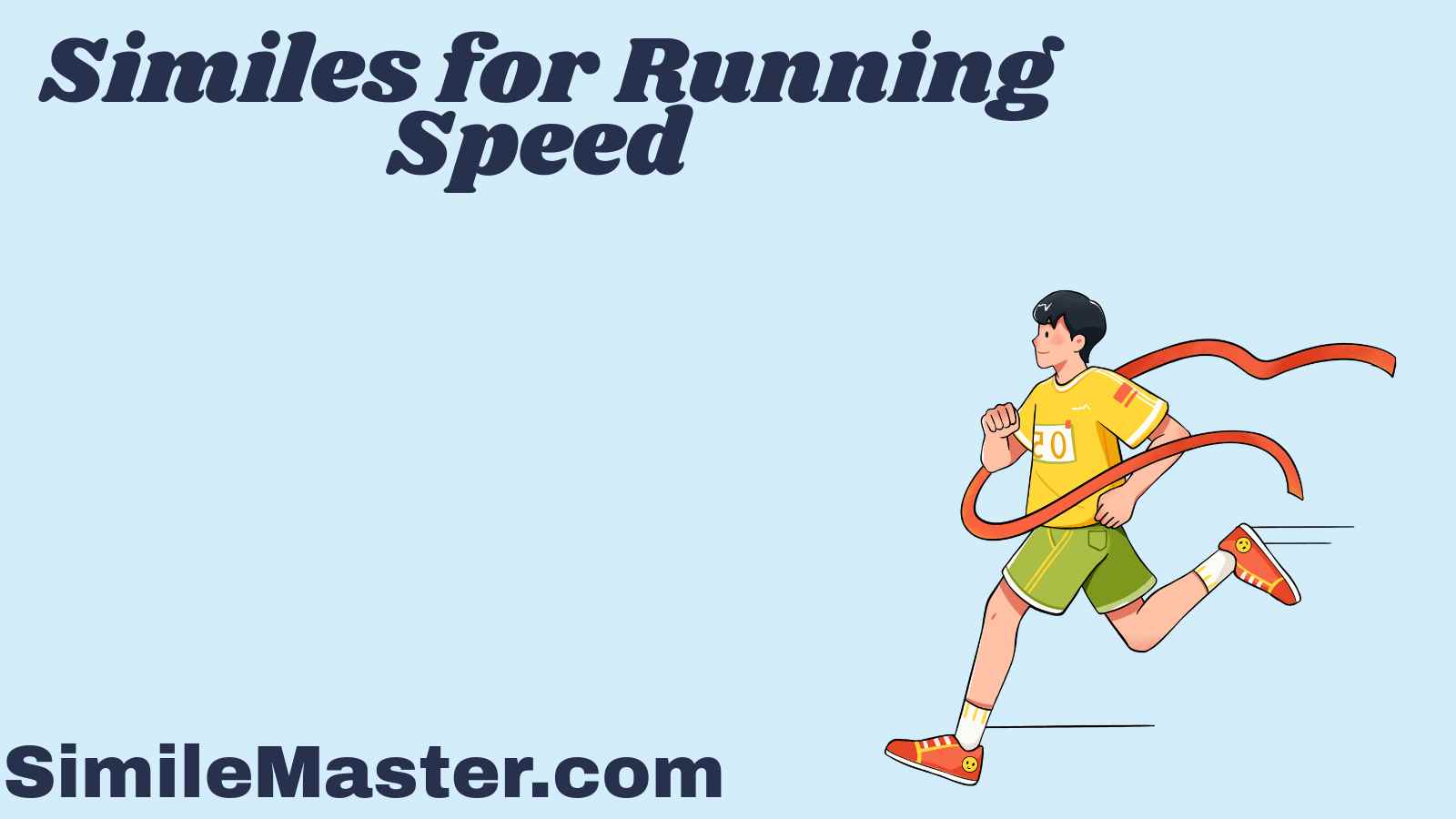 Similes for Running Speed