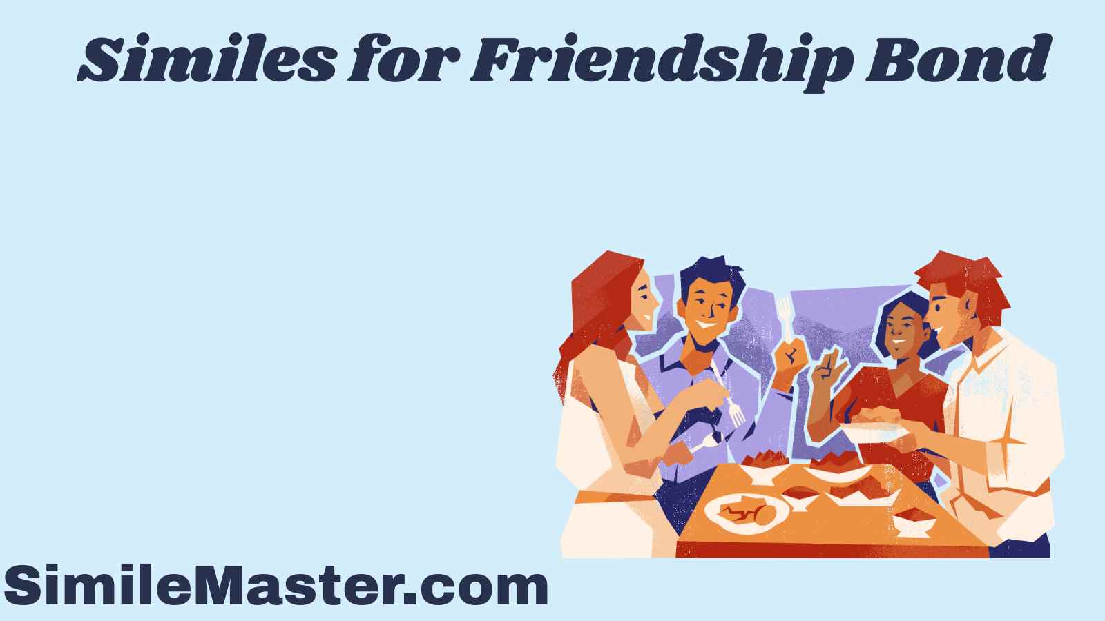 Similes for Friendship Bond