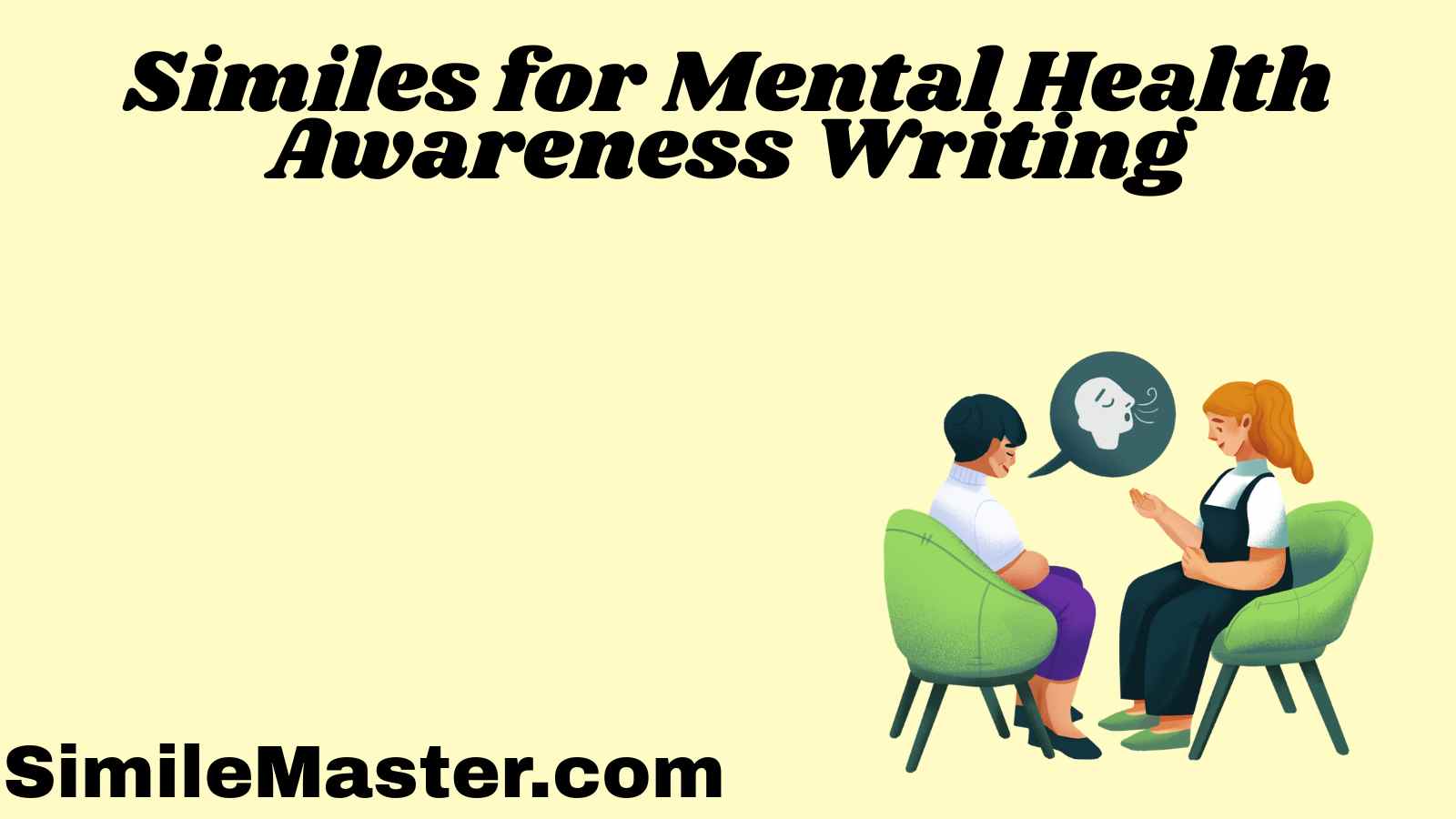 Similes for Mental Health Awareness Writing
